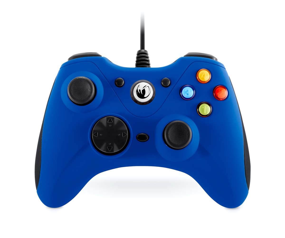 Nacon - Mando Para Videojuegos Gc-100, Color Azul (Pc) Nacon - Mando Para Videojuegos Gc-100, Color Azul (Pc)